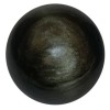 Sphère en obsidienne dorée 