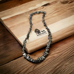 Collier Hématite baroque