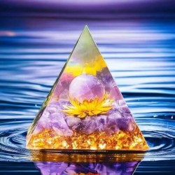 Pyramide en orgonite