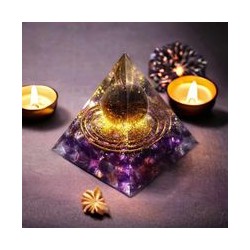 Pyramide en orgonite